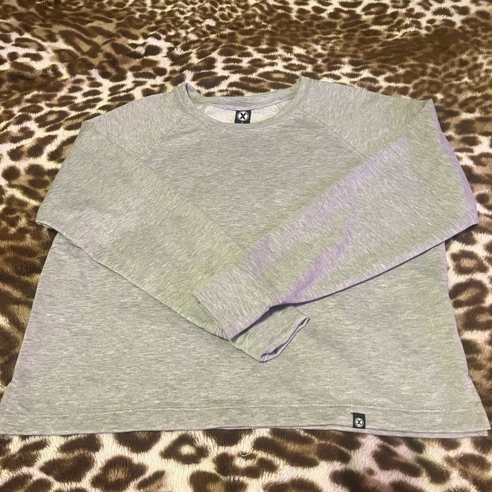 Grey Nordstrom long sleeve crewneck pullover
